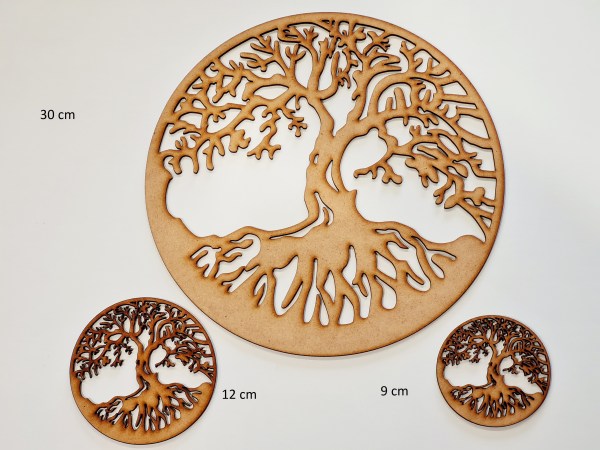 Plateau arbre de vie 30 cm recharge pierres